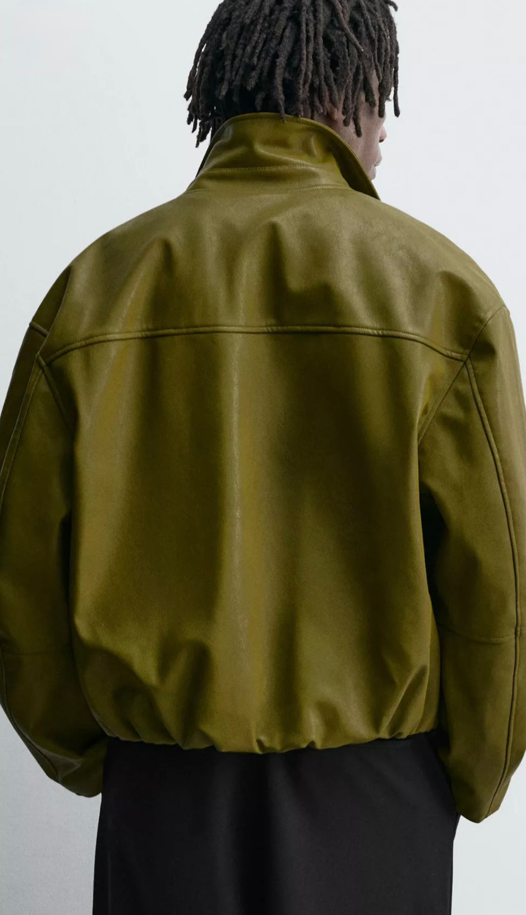 LEATHER EFFECT JACKET