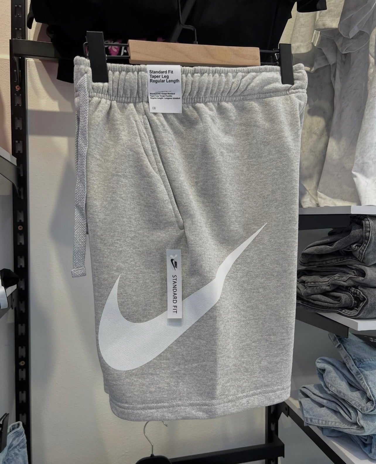 Nike Cotton Shorts - Gray