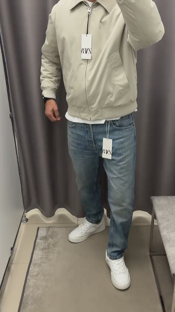Zara Waterproof Beige Jacket